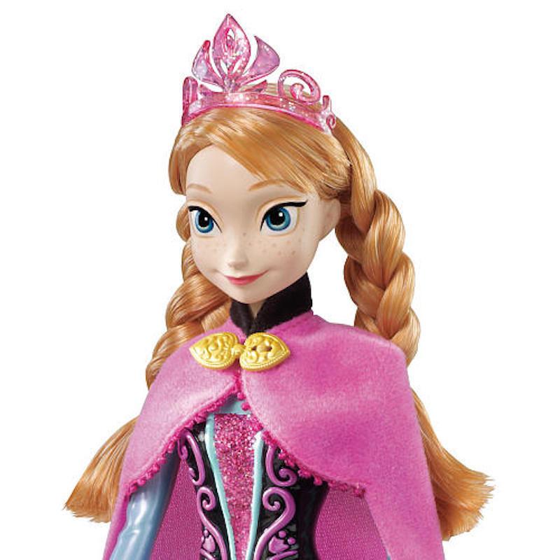 disney frozen sparkle anna fashion doll