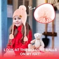 thumbnail image 6 of REDESS Kids Beanie Hat Children Boys Girls Winter Warm Knit Soft Cap 2 Pack, 6 of 7