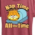 thumbnail image 3 of Garfield - Nap Time All The Time - Women's Short Sleeve Graphic T-Shirt, 3 of 5