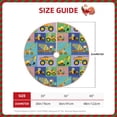 thumbnail image 2 of Haiem Construction Machinery Pattern Christmas Tree Skirt Merry Christmas Party Christmas Tree Decoration,New Year Decorations-36", 2 of 6