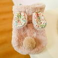 thumbnail image 1 of Long Ear XS-XL Soft Thicken with Hat for Small, Medium Dog Winter Clothing Pet Winter Coat Puppy Clothes Dog Hoodies Dog Supplies PINK XL, 1 of 7