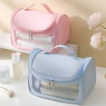 thumbnail image 4 of Portable Travel Cosmetic Bag Large Capacity Waterproof Wash Bag Cosmetic Storage Handheld Makeup Bag Women Toiletry Bags Case (6), 4 of 7