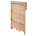 thumbnail image 4 of Winsome Wood Foldable 4-Tier Shelf, Natural, 4 of 19