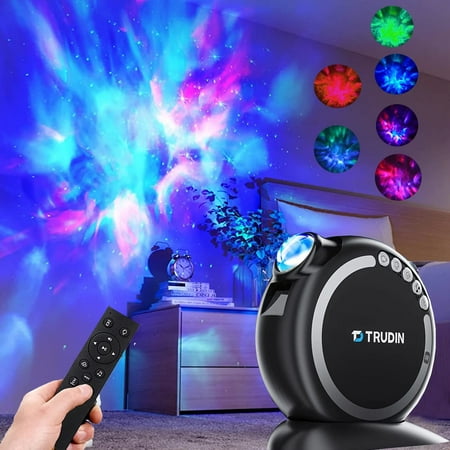 

Star Projector Galaxy Projector with LED Nebula Cloud Night Light Projector with Bluetooth Speaker for Bedroom/Game Rooms/Home Theater/Night Light Ambiance with Remote Control