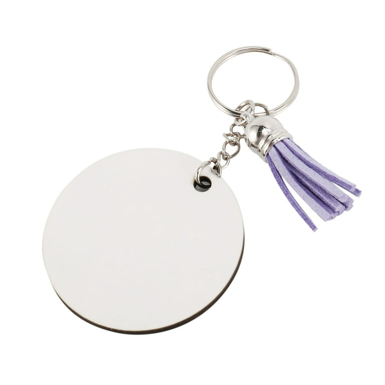 150PCS Sublimation Blanks Keychains Bulk, Keychains Ornament Set for  Crafts, Jewelry Making 