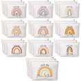 thumbnail image 1 of LMHF 60 Pcs Rainbow Canvas Makeup Bags Inspirational Cosmetic Bags Bulk for Women, 1 of 5