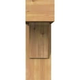 thumbnail image 2 of Ekena Millwork 7 1/2"W x 22"D x 22"H Thorton Block Smooth Bracket w/ Offset Brace, Western Red Cedar, 2 of 25
