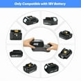 thumbnail image 3 of Adaptador de Batería para Batería Li-ion Ma-kita de 18V para Reemplazar para Batería Shark-UZ365H IZ363HT IZ462H IZ361H IZ163H IZ362H IZ482H Aspiradora Vertical Inalámbrica, 3 of 8