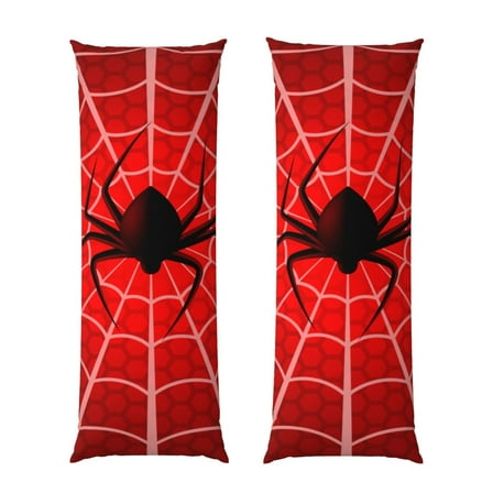 Naloa Spider Web1 Super Soft 20x60 Body Pillow Case,Long Side Hidden Zipper（PILLOWS ARE NOT INCLUDED）