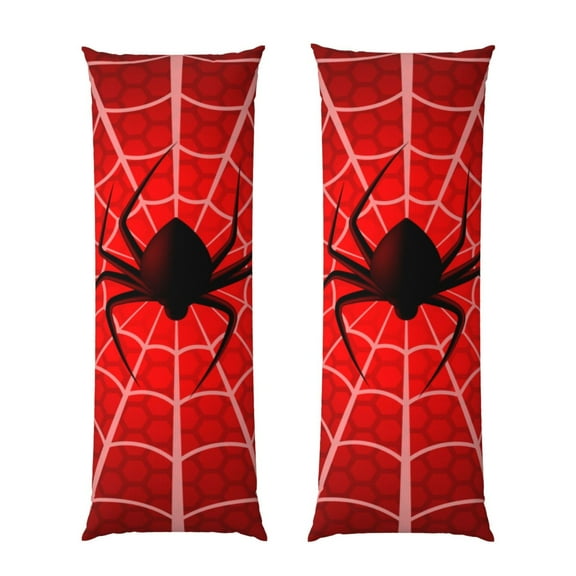 Naloa Spider Web1 Super Soft 20x60 Body Pillow Case,Long Side Hidden Zipper（PILLOWS ARE NOT INCLUDED）