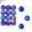 Blue, variant on Holloyiver 24pcs Christmas Balls Ornaments for Xmas Tree Shatterproof Christmas Tree Hanging Balls Decoration for Holiday Party Baubles Set with Hang Rope 2.36"(60mm)