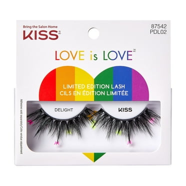 KISS Love is Love, False Eyelashes, Delight, 14 mm, 1 Pair