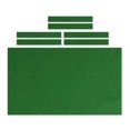 thumbnail image 1 of DEBGFS Billiard Cloth Pool Table Felt for 7‘ 8‘ 9‘ Pool Table Pre Cut Bed & Rails   9ft Red,Green, 1 of 9