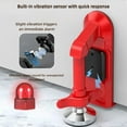 thumbnail image 4 of Portable Alarm Door Stopper, Portable Door Jammer, Travel Anti Theft Door Blocker, No Drill Door Stoppers Security for Home, Apartment, Office, Hotel, Travel, Portable Door Lock for Women, Children, 4 of 6