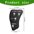 thumbnail image 2 of 4 Wheel Baseball Umpire Clicker-Umpire Indicator Gear-Practical Baseball Counter Clicker for Scorekeeper Recording Outs, 2 of 5