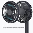 thumbnail image 2 of Ventilador De Escritorio Ventiladores de 4 velocidades Mini ventilador de piso para exteriores con carga USB para el hogar, la oficina y el campamento al aire libre Wdftyju Libre de BPA, 2 of 3