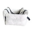 thumbnail image 1 of Asiento De Coche Para Perros, Cama, Asiento De Coche Para Mascotas, Bolso Para Perros, Asiento De Coche Para Perros Y Gatos, Blanco Sunnimix Asiento elevador de coche para mascotas, 1 of 8