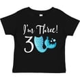 thumbnail image 3 of Inktastic 3rd Birthday Mermaid Party Girls Toddler T-Shirt, 3 of 5
