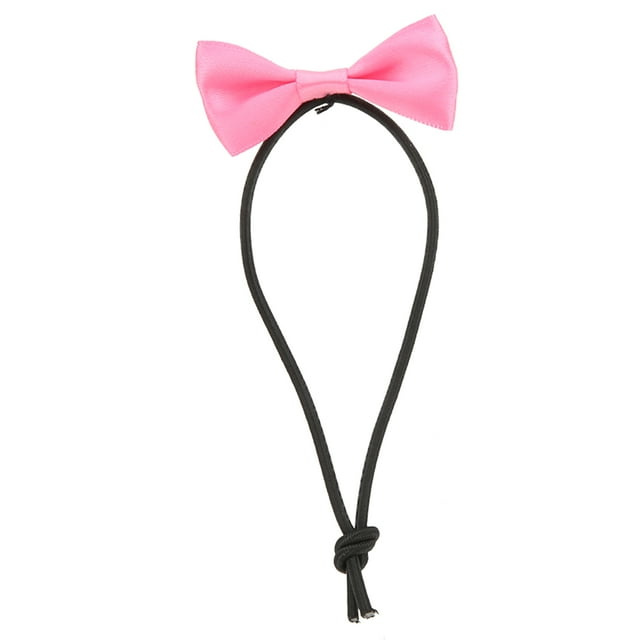 Bearded Dragons Bowtie Leash Set, Decorative Adjustable Lizard Bowtie Set For Reptiles Apparel Accessories Silver Traction Rope,Red Bow Tie,Pink Bow Tie