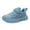 Blue, variant on LIJCC Unisex-Child Leather Tennis Shoes Sparkle Color Burst Lightweight Breathable Knit Athletic Running Casual Walking Shoes Sneakers Shoes for Boys Girls