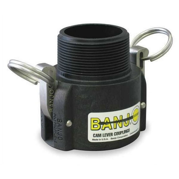 1" Female Coupler x MNPT Cam Lever Coupling