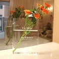 thumbnail image 1 of Acrylic Book Vase Flower Arrangement Ware, 1 of 5