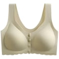 thumbnail image 4 of XFHLMJFF Women's Bras Soft Cozy Casual Comfortable Adjustable No Underwire Seamless Lightweight Underwear, 4 of 5