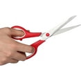 thumbnail image 4 of Red Scissors Bulk, 8" All Purpose Scissors Pack of 6- High Performance and Designed for Comfort and Cutting - Sharp to Cut but Soft to Hold. Perfect for Art, Crafts and the Office, 4 of 7