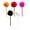 5 solid colors, variant on 5Pcs Furry Ballpoint Pen Christmas Stocking Fillers Christmas Party Supply for Adult Writing Journaling