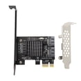 thumbnail image 2 of PCIE SATAIII RAID Controller Card, PCIE To SATA3.0 Expansion Card Multi Function Support 2 Ports Wide Compatibility PCB  for Desktop PC, 2 of 7