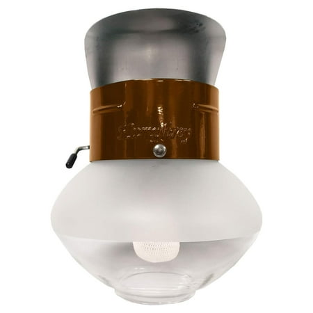 

LzerLyh 9RW Propane Gas Light Rustic Walnut Pre-formed Mantle