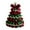 A, variant on DIY Crochet Christmas Tree Kit for Beginners, Handmade Holiday Decoration Set with Tree Bow Pearl Embellishment, Christmas Party Craft Starter Kit & Gift