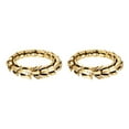 thumbnail image 2 of Thinsony Distinctive Gothic Punk Dragon Scale Bangle 48 inches Cool and Contemporary Gold 9.05 Inch 2Set, 2 of 6