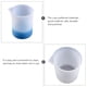 thumbnail image 3 of Taza medidora de silicona epoxi cristalina Taza de silicona a escala Tazas medidoras de silicona, 3 of 5