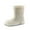 White, variant on HAOTAGS Rain Boots for Women, Waterproof Casual Rainy Day Wear Shoes Black 5.5