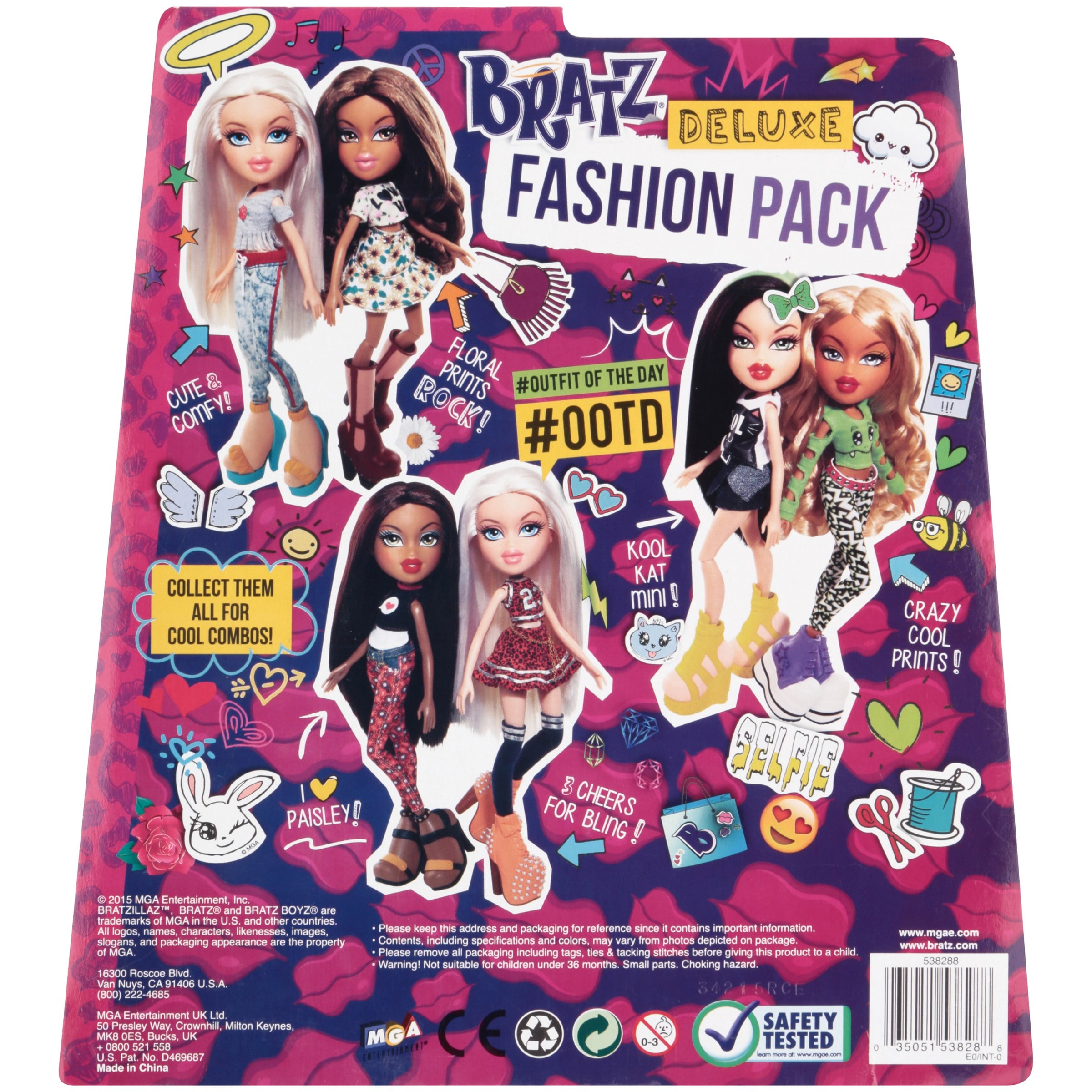 bratz packaging