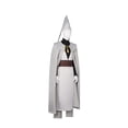 thumbnail image 5 of Adult Women's Witch Costume Sets Magic Wizard Sorceress Grey Cloak Tunic Outfit Set with Witch Hat Halloween Fancy Dress Party Cosplay Costumes, 5 of 7