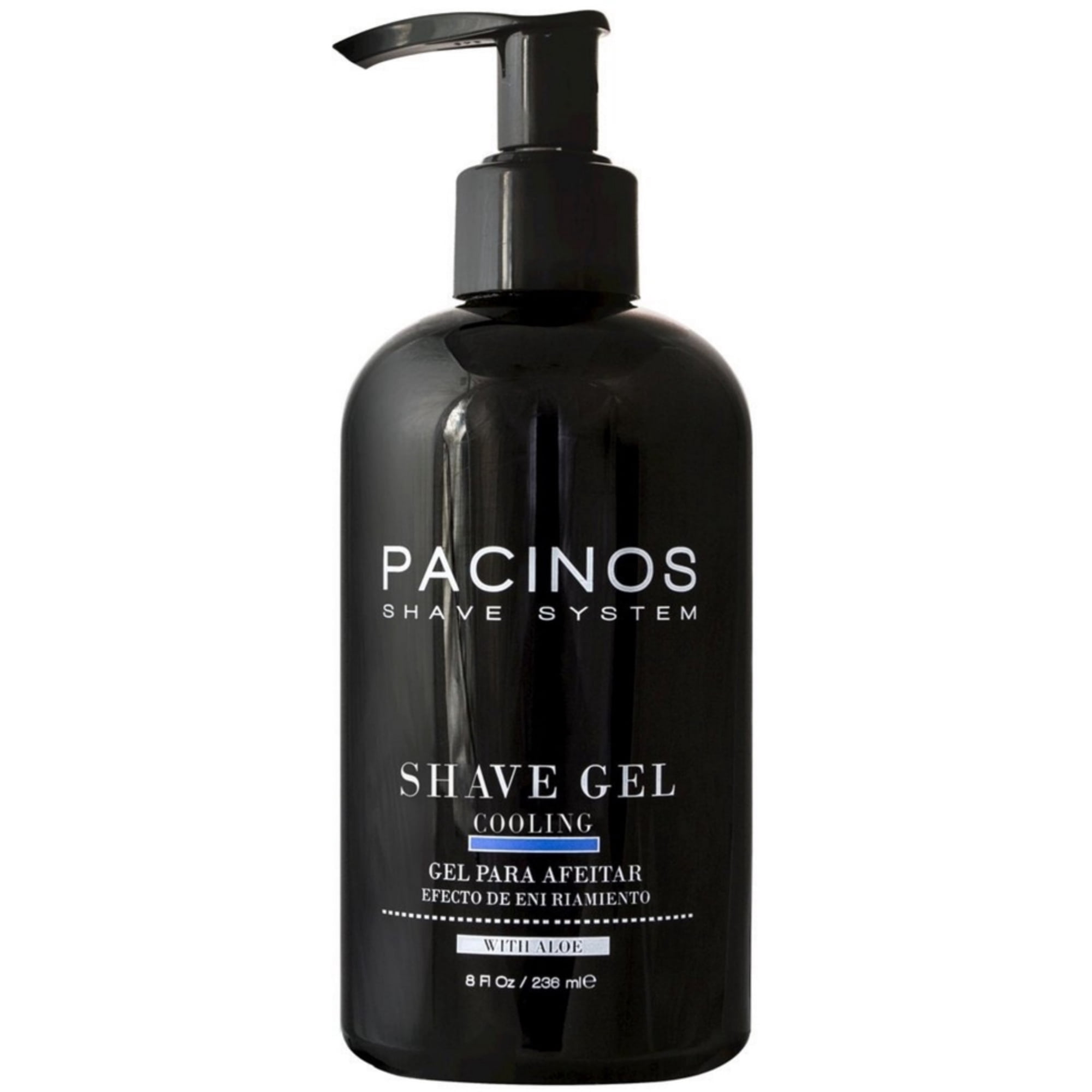 Pacinos Shave Gel, Cooling With Aloe 8 oz