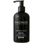 Pacinos Shave Gel, Cooling With Aloe 8 oz