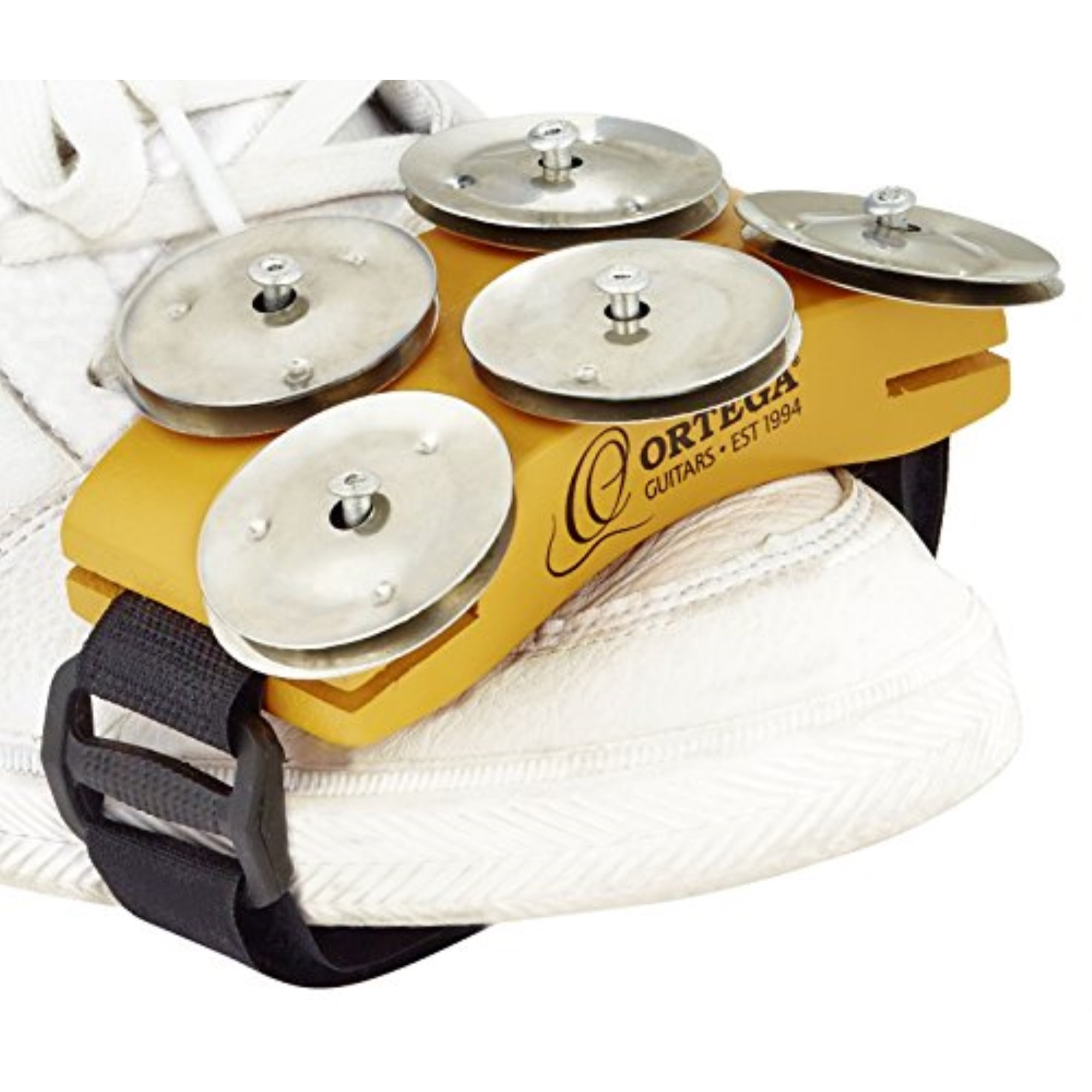 Ortega Guitars OSSFT Singer/Songwriter Foot Tambourine