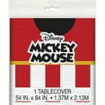 thumbnail image 5 of (4 pack) Mickey Mouse Plastic Party Tablecloth, 84 x 54in, 5 of 5