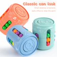 thumbnail image 4 of Cubo mágico antiestrés para niños, juguete de Inteligencia para la punta del dedo, cubo giratorio, educativo, regalo de Navidad, 4 of 4