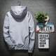 thumbnail image 5 of Men's Casual Color Plus Size Hoodie Reflective Zipper Outdoor Sport Coat 6XL, 5 of 5