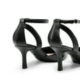 thumbnail image 5 of BURUDANI Pointed Closed Toe Kitten Heels Stiletto Ankle Strap Women's Pumps Shoes for Women Wedding Party Dress Sandals, 5 of 7