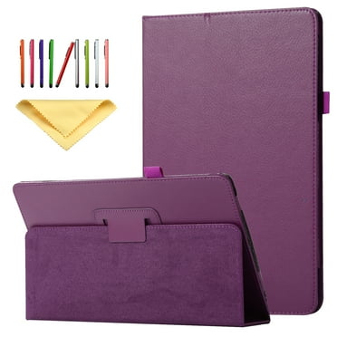Galaxy Tab A 10.5 2018 Release Case, Goodest Ultra Slim Lightweight Folio Stand Cover with Auto Wake Sleep for Samsung Galaxy Tab A 10.5 Inch SM-T590/T595/T597 Tablet, Purple