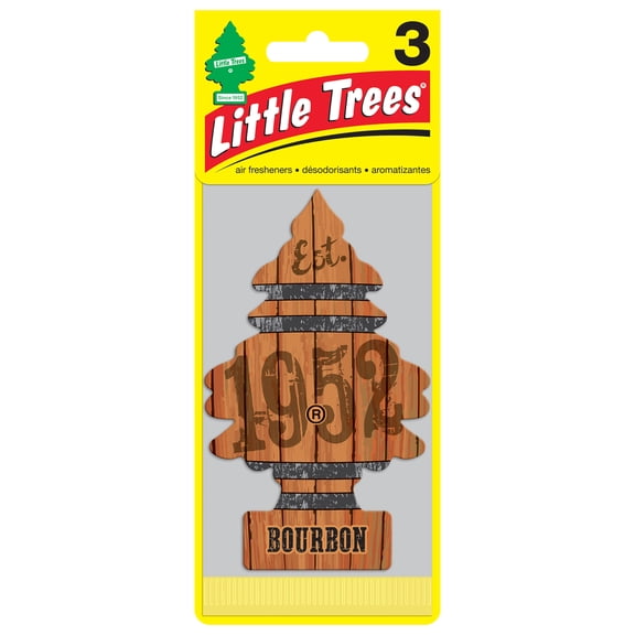 LITTLE TREES air freshener Bourbon 3-Pack