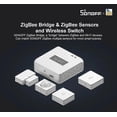thumbnail image 4 of SNZB-04P Zigbee Door Window Sensor Door Open/Close Detector for EWeLink App ZBBridge Required Work with Alexa Google Home, 4 of 5