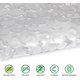thumbnail image 3 of Alfombrilla de baño antideslizante para baño, alfombrilla de baño ovalada de plástico antideslizante con ventosas (transparente) brillar Electrónica, 3 of 4