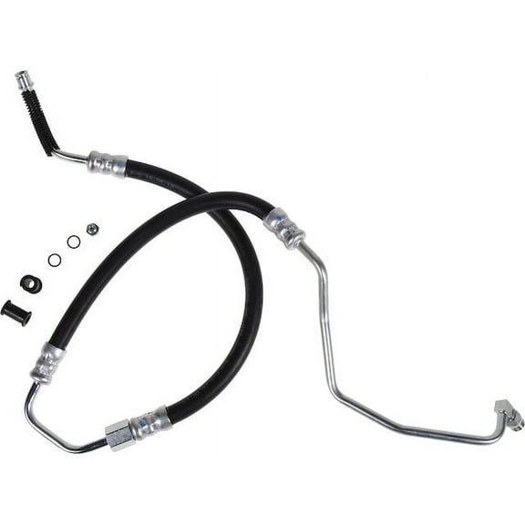 Power Steering Pressure Hose - Compatible with 2009 Ford F-150 5.4L V8