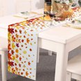 thumbnail image 3 of Thanksgiving Table Runner 36 Inches Long x13 Burlap Linen Holiday Fall Autumn Pumpkin Black White Buffalo Plaid Check Sunflower Kitchen Dining Coffee Party Farmhouse Rustic Outdoor Decor Table Runners, 3 of 5